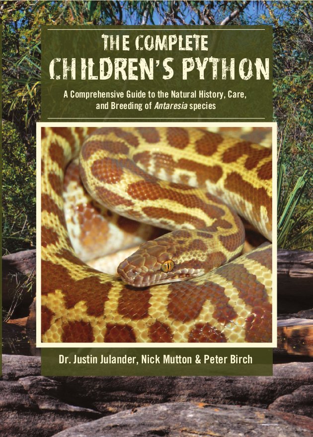 The Complete Children's Python- A
                comprehensive guide to the natural history, care and
                breeding of Antaresia species