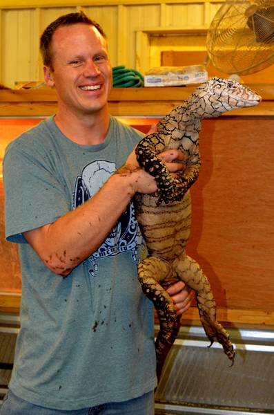 Me
                and a perentie